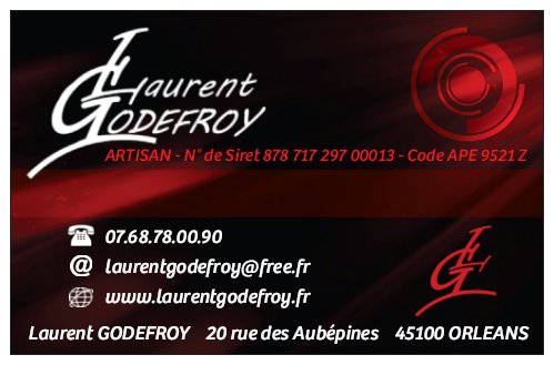 Logo de Laurent GODEFROY - Artisan spécialiste en prestations Multi-Techniques à Orléans 45100